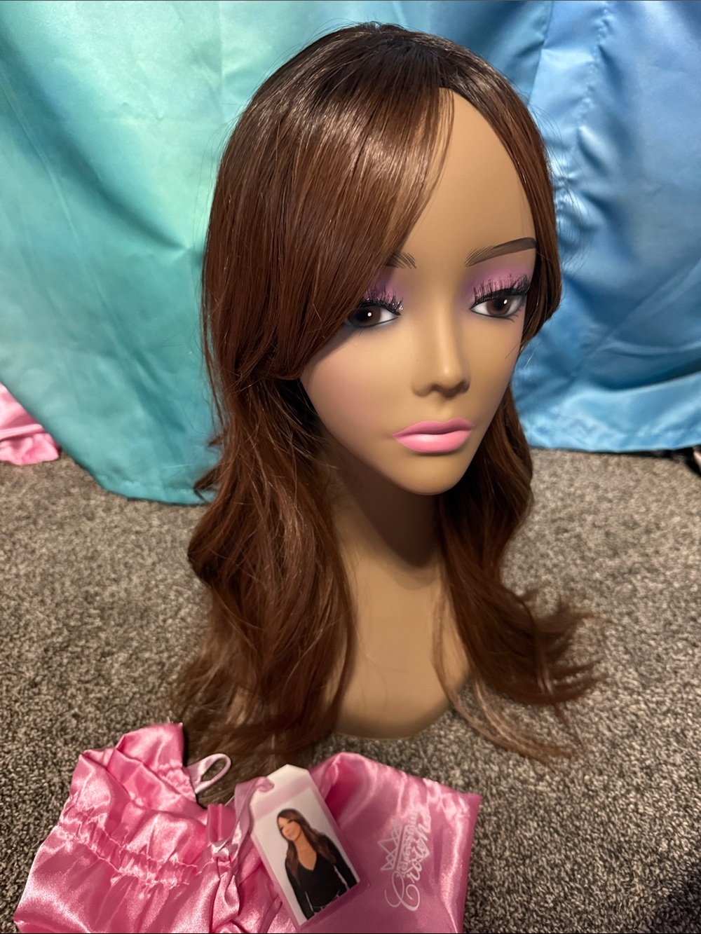 Cove with Fringe Petite from CSC - Brown Wig with Soft Waves - Classic Brown